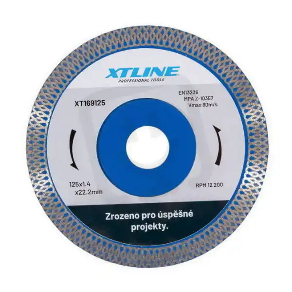 Značkový Kotouč diamantový turbo 115xx1,4x10x22,2mm XTLINE XT169115