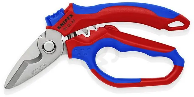 Značkový Úhlové elektrikářské nůžky 160 mm KNIPEX 95 05 20 SB
