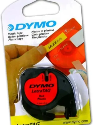 S0721580 59424 DYMO páska LETRA TAG samolepicí plastová šíře 12mm,návin 4m Přímo Od Výrobce