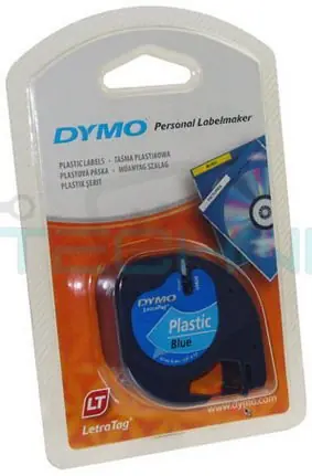S0721600 59426 DYMO páska LETRA TAG samolepicí plastová šíře 12mm Autentický