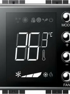 BTICINO LIVINGLIGHT TERMOSTAT S DISPLEJEM LN4691 Levný