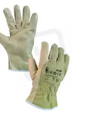 Rukavice ASTAR, kožené, vel. 10 Cenová Bomba