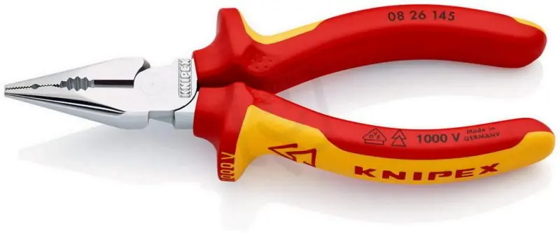Sleva Kombinované úzké ploché kleště 145 mm KNIPEX 08 26 145