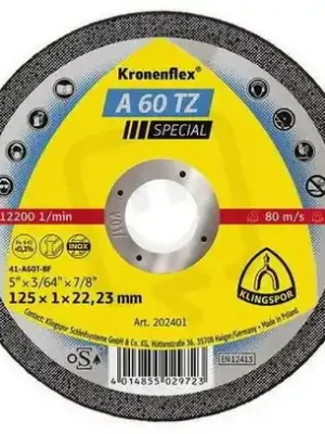Levný Kotouč řezný A60TZ 115x1,0 NEREZ/OCEL KLINGSPOR KLI202400