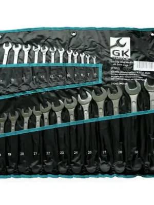 Vysoce Kvalitní Sada klíčů očkoplochých 6-32 mm 24 dílů, chrom-obal GK TOOLS GK10345
