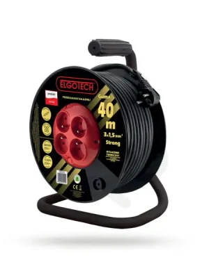 Oblíbený Prodlužovací buben PZB-40-25G 25m 4x zásuvka 230V, H05RR-F 3x1,5 ELGOTECH