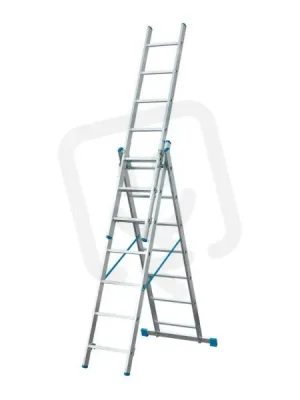 Bezpečná Platba Žebřík 3x9 trojdílný hliníkový EU XTLINE XT609EK