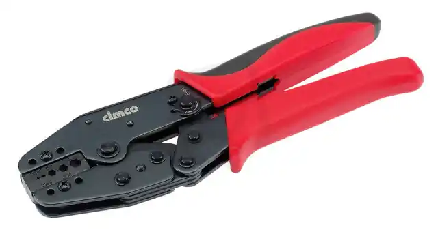 Lisovací kleště na konektory LWL 3F2 - 220 mm CIMCO 106158 Aktuální