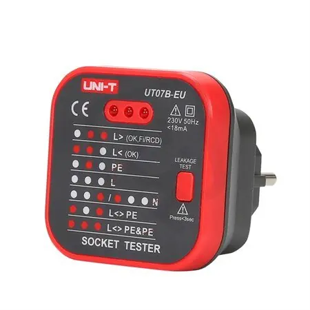 Sezónní Sleva Tester zásuvek UNI-T UT07B-EU