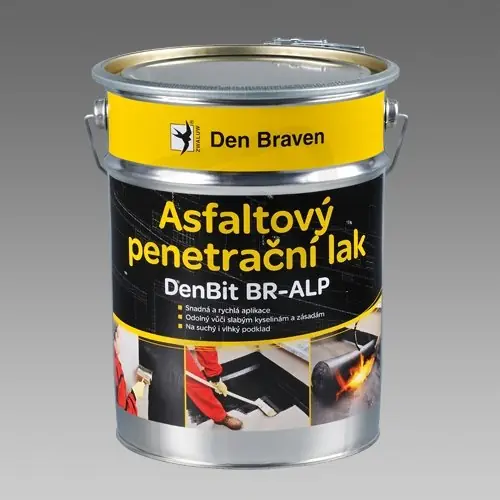 Nejlepší Cena Asfaltový penetrační lak BR-ALP - 19 kg DenBit - plech DEN BRAVEN 11002BI