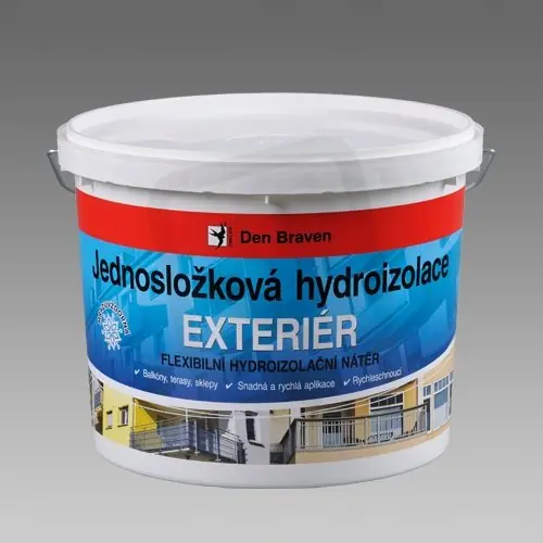 Sezónní Sleva Jednosložková hydroizolace EXTERIÉR 13kg DEN BRAVEN CH0293
