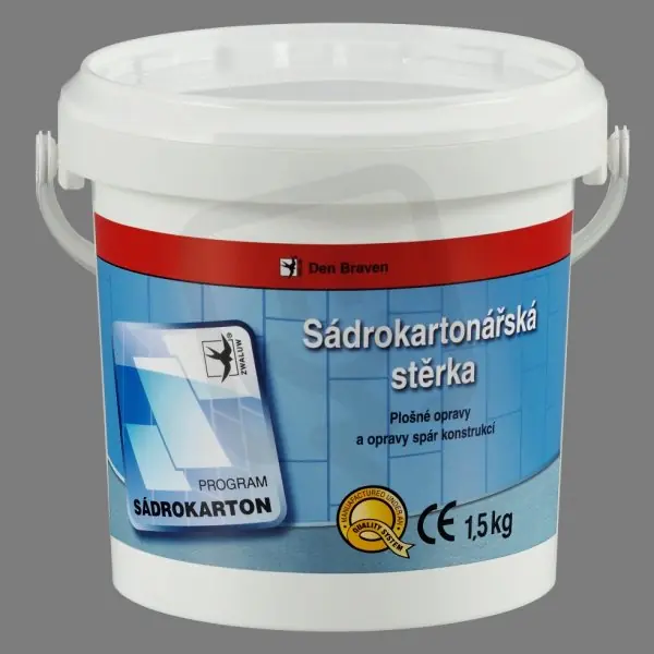 Odeslání Ihned Sádrokartonářská stěrka 1,5kg RL DEN BRAVEN 00407RL