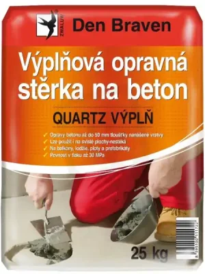 Objednat Nyní Výplňová opravná stěrka na beton 5 kg DEN BRAVEN 57550Q