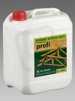 Autentický Ochranný nátěr na dřevo PROFI 5kg Hnědý DEN BRAVEN CH0771