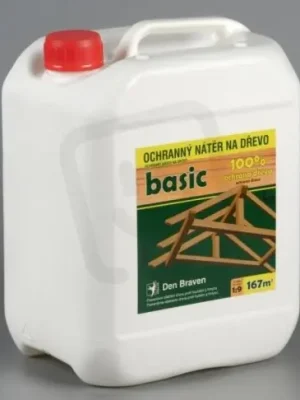 Ochranný nátěr na dřevo OPTIMAL 5kg hnědý DEN BRAVEN CH087 Speciální Cena