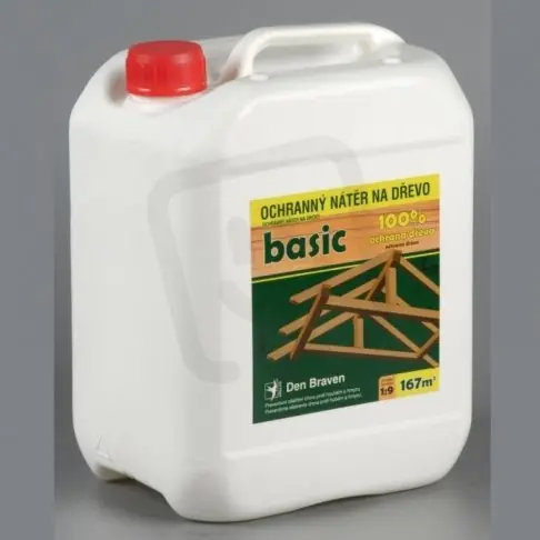 Ochranný nátěr na dřevo OPTIMAL 5kg hnědý DEN BRAVEN CH087 Speciální Cena