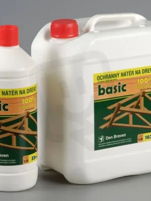 Ochranný nátěr na dřevo OPTIMAL 1kg zelený DEN BRAVEN CH060 Akční Nabídka