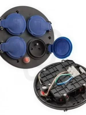 Středový disk 4x16A/250V prům.150mm s te Levný