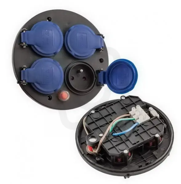 Středový disk 4x16A/250V prům.150mm s te Levný