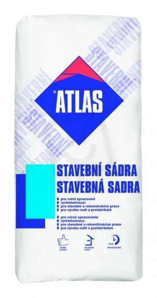 Stavební sádra Atlas 1bal/30kg Oblíbený
