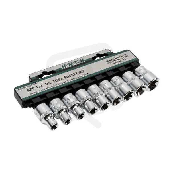 Přímo Od Výrobce Sada hlavic TRX 10-24 9 dílů HONITON H4009