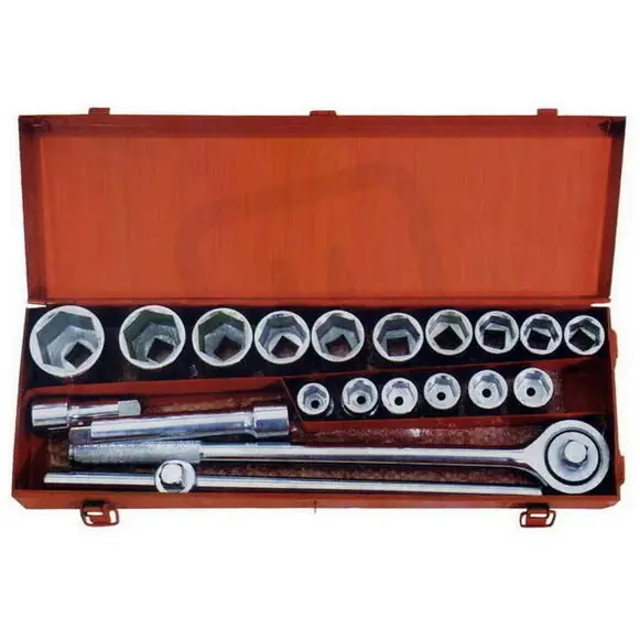 Sada hlavic 3/4‘‘ 19-50 mm 21 dílů STAVTOOL P16456 Finální Výprodej