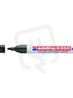 Permanentní pero, průmyslové použití s kulatým hrotem 1,5-3mm EDDING 8300 černá Akční Nabídka
