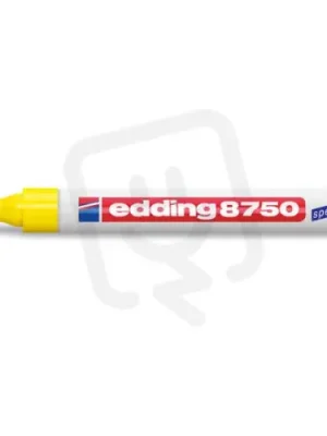 Permanentní pero, lakový popisovač s kulatým hrotem 2-4mm EDDING 8750 žlutá Dokud Zásoby Vydrží