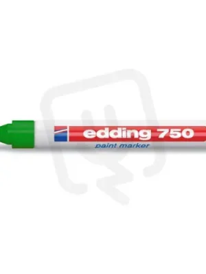 Odeslání Ihned Permanentní pero, lakový popisovač s kulatým hrotem 2-4mm EDDING 750 zelená