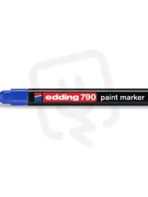 Dokud Zásoby Vydrží Permanentní pero, lakový popisovač s kulatým hrotem 2-4mm EDDING 790 modrá