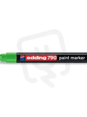 Nová Kolekce Permanentní pero, lakový popisovač s kulatým hrotem 2-4mm EDDING 790 zelená