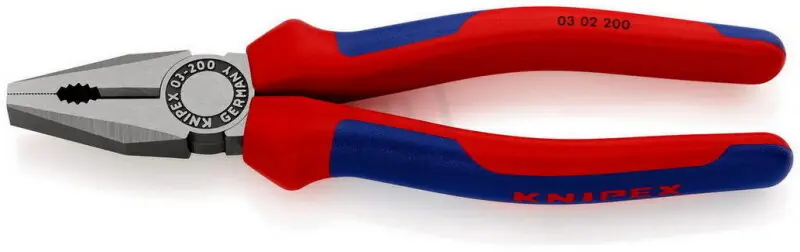 Kombinované kleště 200 mm KNIPEX 03 02 200 Nejprodávanější