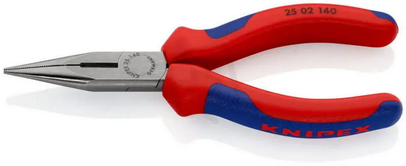 Dokud Zásoby Vydrží Půlkulaté kleště s břity (Kleště pro radiotechniku) 140 mm KNIPEX 25 02 140
