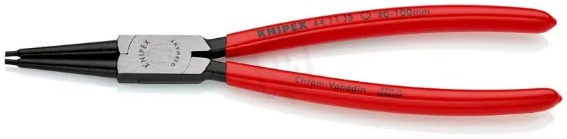 Nová Kolekce Kleště na pojistné kroužky pro vnitřní kroužky v otvorech 225 mm KNIPEX 44 11 J3