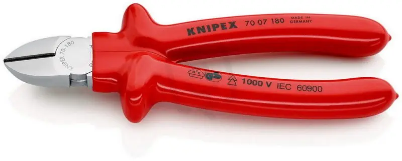 Expresní Doručení Boční štípací kleště 180 mm KNIPEX 70 07 180