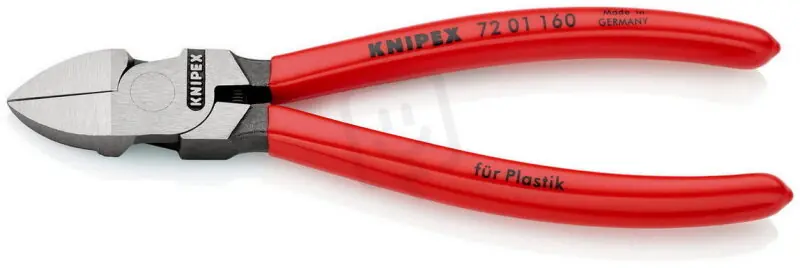 Cenová Bomba Boční štípací kleště na umělou hmotu 160 mm KNIPEX 72 01 160