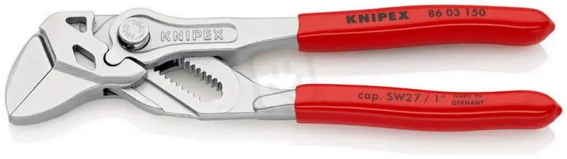 Hit Sezóny Klešťový klíč kleště a klíč v jediném nástroji 150 mm KNIPEX 86 03 150