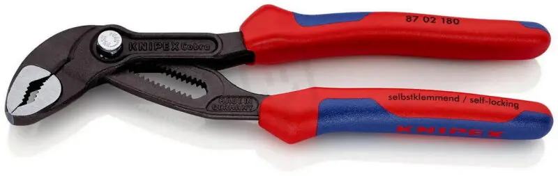 KNIPEX Cobra Kleště na vodní čerpadla Hightech 180 mm 87 02 180 Dokud Zásoby Vydrží