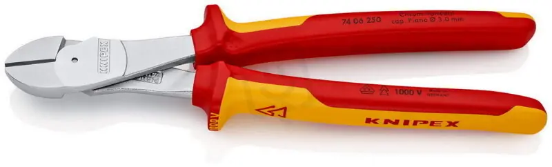 Nejlepší Volba Silové boční štípací kleště 250 mm KNIPEX 74 06 250