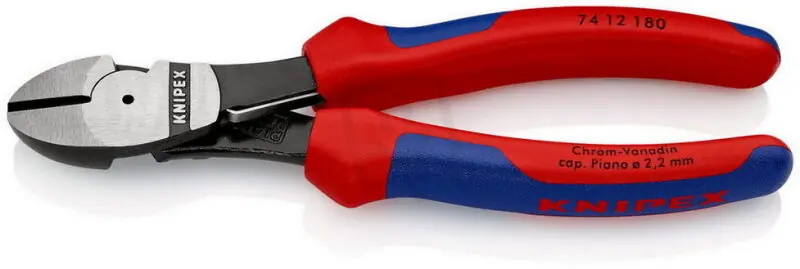 Aktuální Silové boční štípací kleště 180 mm KNIPEX 74 12 180
