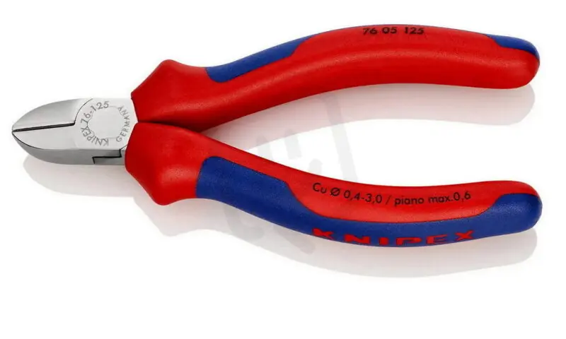 Boční štípací kleště pro elektromechaniky 125 mm KNIPEX 76 05 125 Novinka