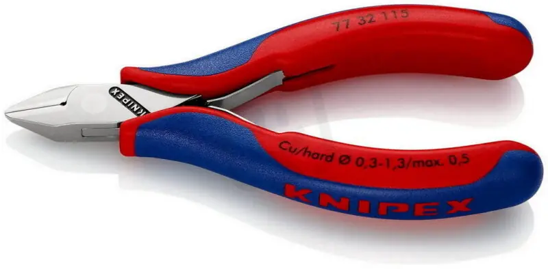Boční štípací kleště pro elektroniku 115 mm KNIPEX 77 32 115 Značkový