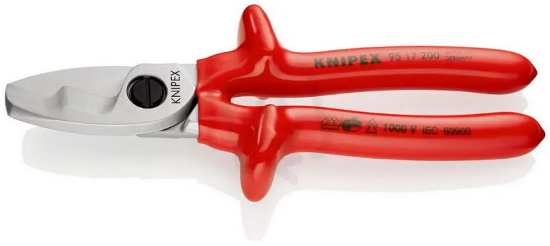 Ihned K Objednání Kabelové nůžky s dvojitým břitem 200 mm KNIPEX 95 17 200