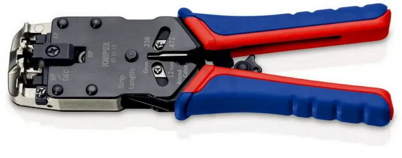 Hit Sezóny Lisovací kleště pro konektory Western 200 mm KNIPEX 97 51 12