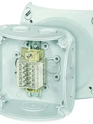 Kabelová rozvodka, 5 svorek řadové svorky WKM 2,5 mm2 HENSEL RK 0205 T Super Cena