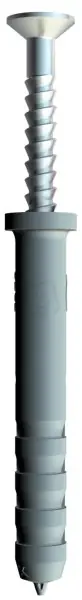 OBO 910 SD 8X55 Natloukací hmoždinka, 8x55mm, světle šedá Polyamid, PA Víkendová Akce