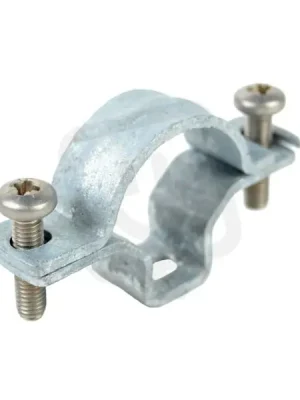 Příchytka Omega pro ocelové trubky pr. 63 mm, žárově zinkovaná. KOPOS 5263 ZN_F Značkový