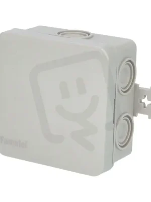 Krabice F8 - MiniBOX IP55 rozbočovací s víčkem 75x75x40mm FAMATEL 3051 Oblíbený