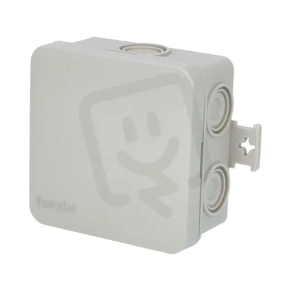Krabice F8 - MiniBOX IP55 rozbočovací s víčkem 75x75x40mm FAMATEL 3051 Oblíbený