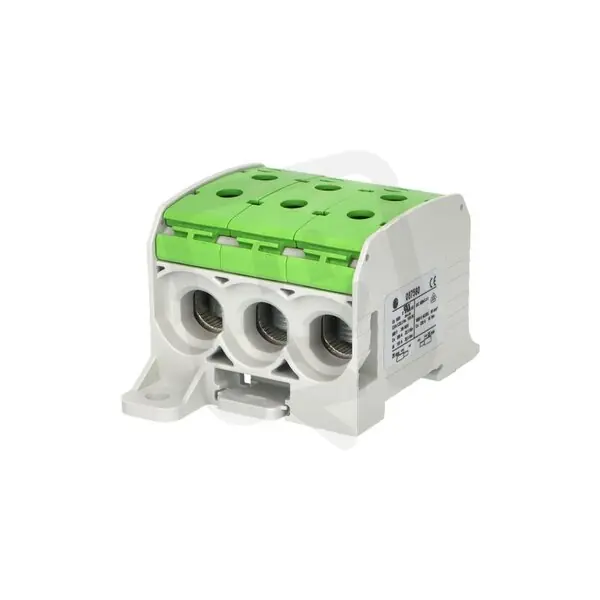 Univerzální svorka RKA 95 1/6 PE 232A 1P 6x vstup AL/CU zelená DIN/panel 1006072 Časově Omezené